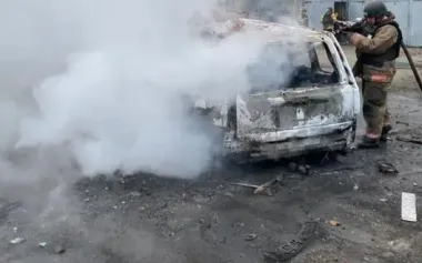 Russian forces attack three districts in Dnipropetrovsk region: one killed, one injured in Nikopol. PHOTOS