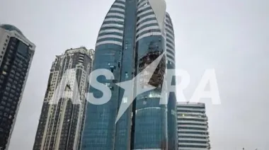 У Чечні в будівлі "Грозний-сіті" прогримів вибух, імовірно, через удар дрона – ЗМІ