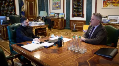 Зеленский встретился с Кислицей в рамках отбора кандидата на главу ОП