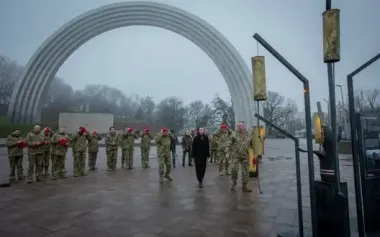 "Heavenly retribution": two artillery installations unveiled in Kyiv on Rocket Forces and Artillery Day. PHOTOS