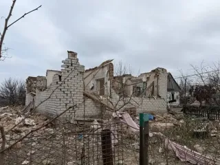 Кіт заснув на уламках будинку, де російський дрон вбив 12-річного хлопчика (фото)