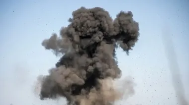 Russians strike dam in Kharkiv Oblast, traffic halted