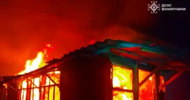 В Винницкой области произошли пожары: горели дома и дрова, которые люди заготовили на зиму