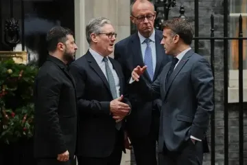 Вирішальний час для миру в Україні: про що йшлося під час зустрічі Зеленського із європейськими лідерами у Лондоні