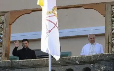 Zelenskyy met with Pope Leo XIV at Castel Gandolfo. PHOTO