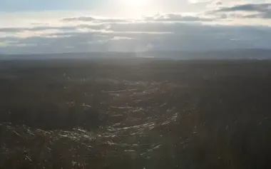 Kilometres of fibre-optic cable from FPV drones cover Ukrainian fields in Kupiansk direction. VIDEO