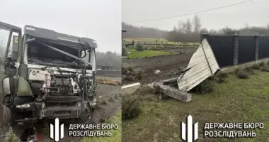На Волині військова вантажівка врізалася в паркан: загинув нацгвардієць