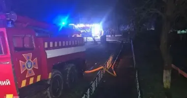 На Закарпатье горел мужской монастырь: пожар ликвидировали