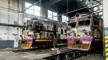 Russia destroys 27 suburban train cars in Fastiv – Development ministry