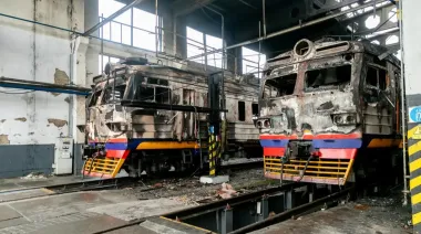 Depot and 27 suburban train carriages destroyed in 6 December Russian attack on Fastiv