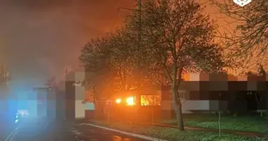 Ночная атака на Одессу: поврежден энергообъект, возникли пожары