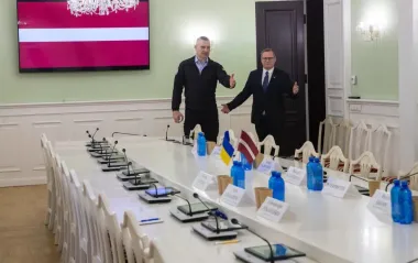 Новий Київ Мілітарі Хаб і не тільки. Кличко та мер Риги обговорили початок реалізації спільних проєктів