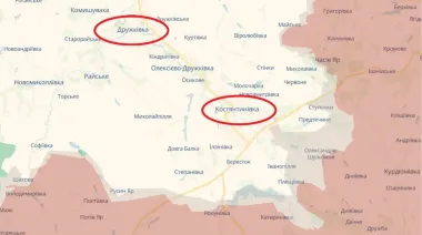 Russians strike Kostiantynivka and Druzhkivka, killing two people and injuring seven