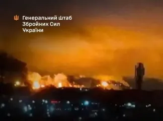 Сили оборони підпалили один з найбільших НПЗ Росії — Генштаб