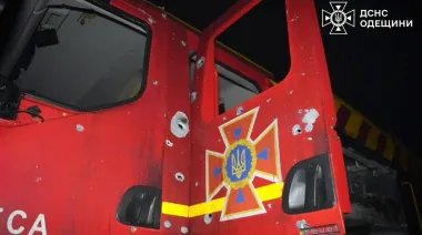 Російські війська вдарили по рятувальниках на Одещині під час ліквідації наслідків атаки