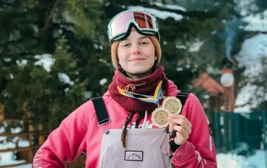 Історичний успіх у фристайлі: українка вперше злетіла на подіум Кубка світу в екстремальному виді