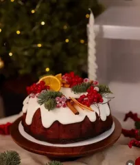 Не штоленом единственным: рецепт рождественского кекса, покоряющего из первого куска