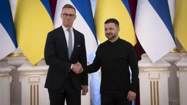 Zelenskyy meets with Finnish president in Berlin