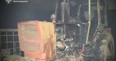 На Чернігівщині через падіння БпЛА загорілася ферма: загинула худоба