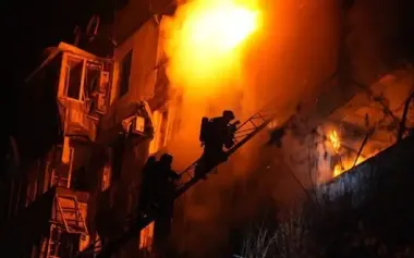 In early morning, Russia attacked Zaporizhzhia with drones: three people injured. PHOTO