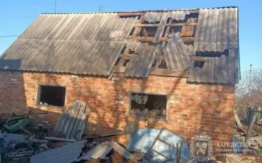 Enemy attacked village in Kharkiv region with drone: children injured