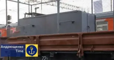 Россияне запускают бронепоезд на оккупированной части Запорожской области