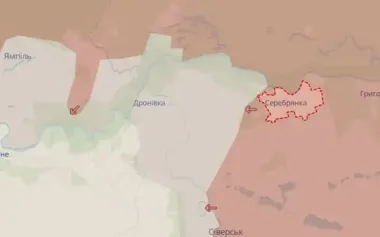 Enemy has occupied Serebrianka and is advancing in Siversk area, - DeepState. MAP