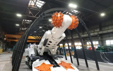 За 11 месяцев ДТЭК изготовил 8 проходческих комбайнов для обеспечения угледобычи