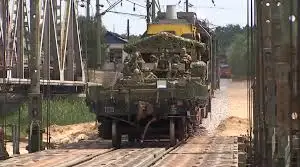 Russian freight train with enhanced security to operate in temporarily occupied Donbas