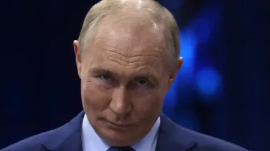 Putin accuses NATO of arms build-up and boasts of Russia's nuclear forces