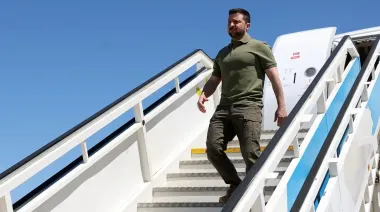 Zelenskyy arrives in Brussels