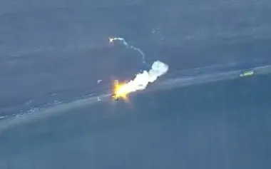 Russian UAV warehouse and ruscists’ air defence systems hit in occupied territories, - General Staff of AFU. VIDEO