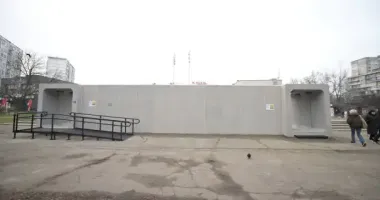 У Києві з’явилось перше в Україні мобільне укриття