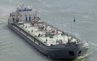 Russian tanker hit by Ukrainian drone begins to sink near oil terminal in Novoshakhtinsk